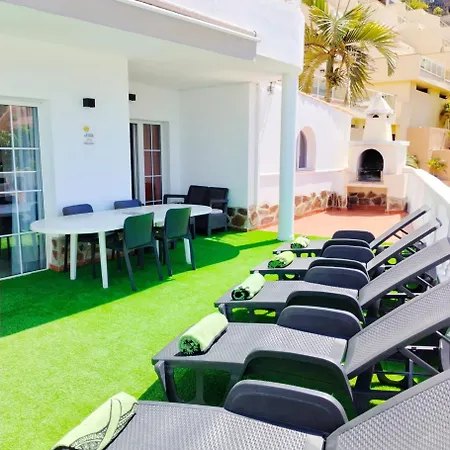 Detached Panoramic Sea View Close To Siam Park, With Private Swimming Pool