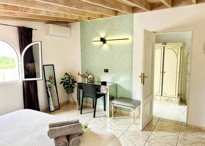 Detached Panoramic Sea View Close To Siam Park, With Private Swimming Pool 빌라 아데제