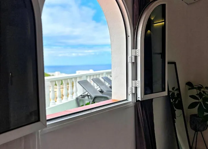 Detached Panoramic Sea View Close To Siam Park, With Private Swimming Pool 아데제