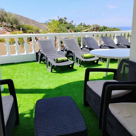别墅 Detached Panoramic Sea View Close To Siam Park, With Private Swimming Pool 阿德耶