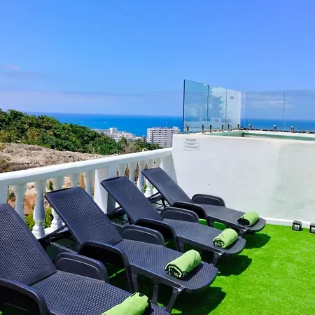 Detached Panoramic Sea View Close To Siam Park, With Private Swimming Pool Willa