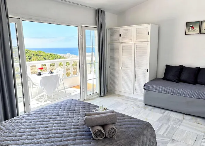 Detached Panoramic Sea View Close To Siam Park, With Private Swimming Pool